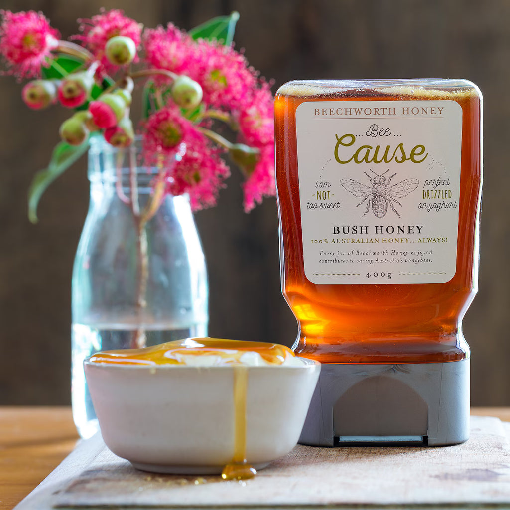 Beechworth 100% Australian Bee Cause Bush Honey Squeeze 400g