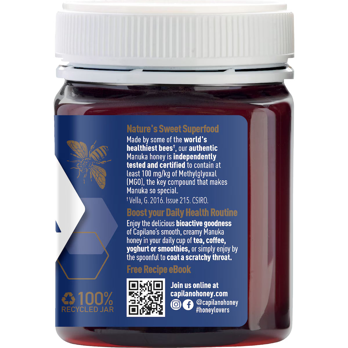 Capilano Manuka MGO 100+ 500g