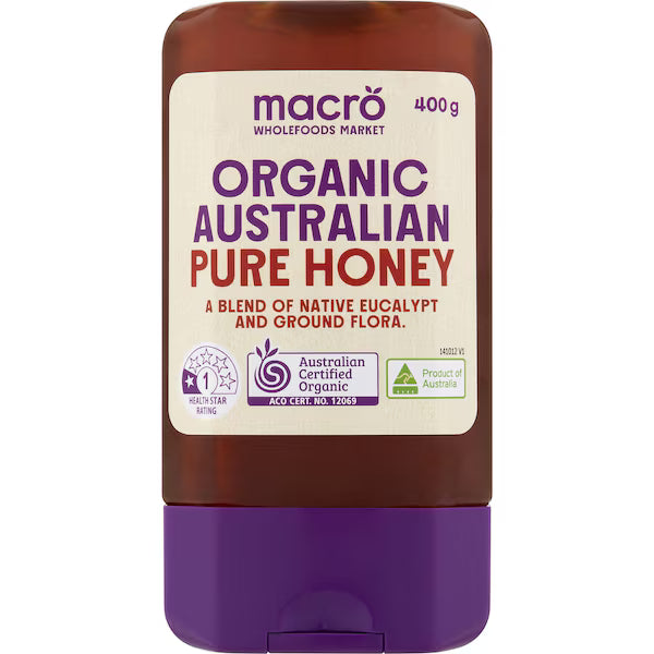 Macro Organic Honey 400g